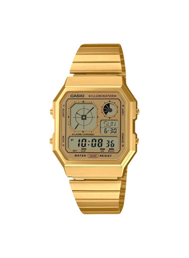 Casio Vintage Watch A130WEG-9ADF Gold - Image 1