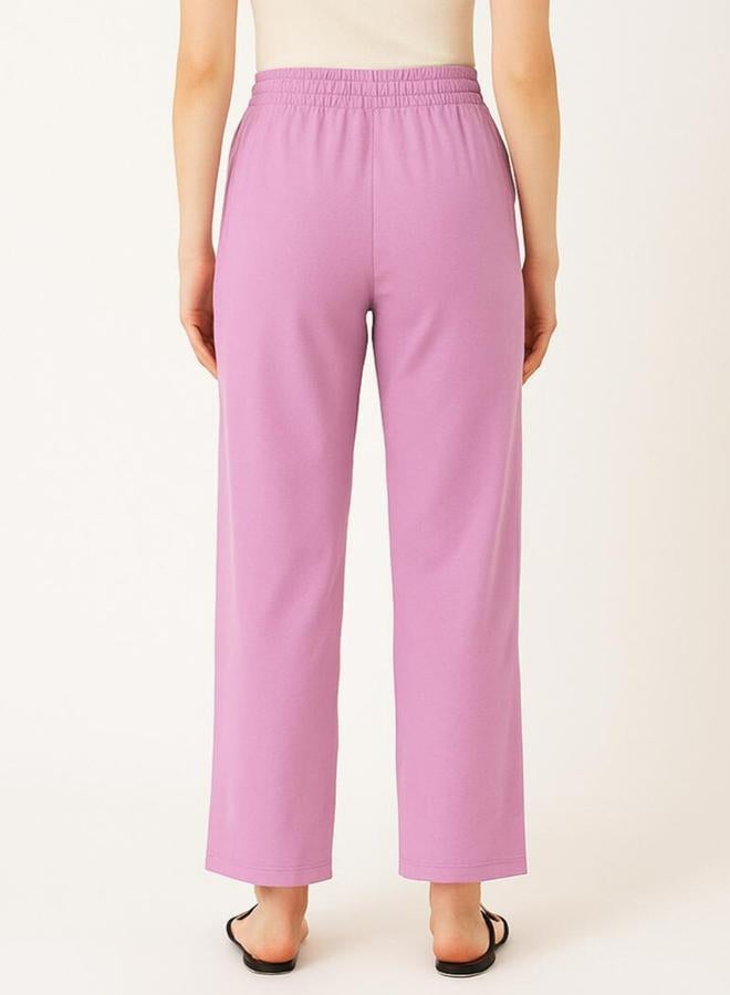 PAUSE Women Pink Relaxed Fit Joggers - Image 2