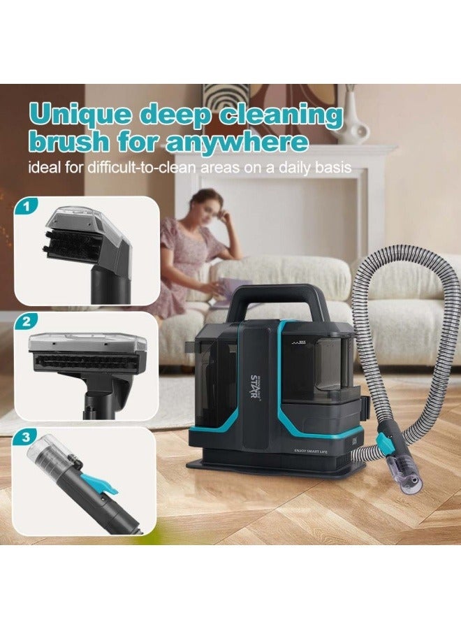 general Carpet washing sofa spray suction integrated small multifunctional fabric cleaning machine - Image 4