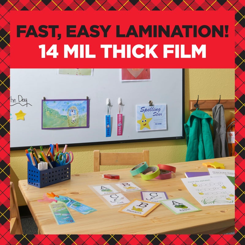 Scotch Self-Sealing Laminating Pouches, 2 in x 3.5 in Business Card Size, Great for Gift Tags, 25-Pack - Image 4