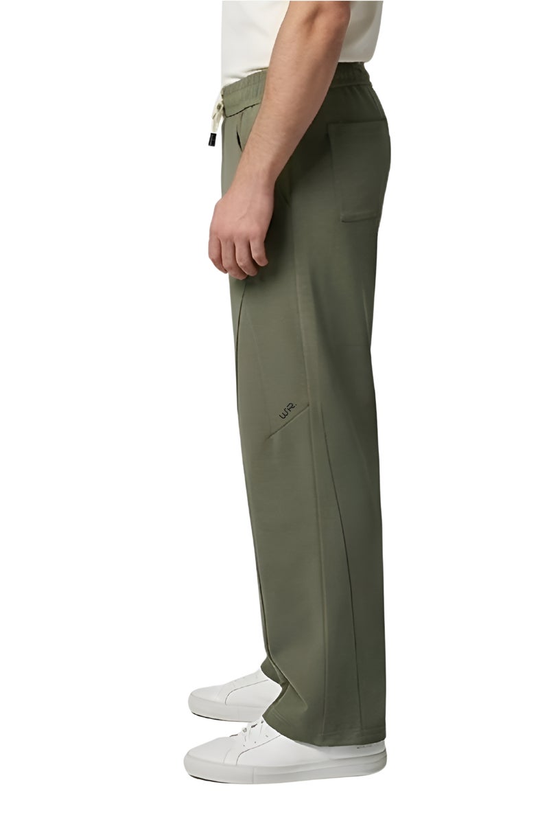 وايت رابيت بنطلون رياضي رجالي كاجوال واسع الساق – برباط خصر قابل للتعديل - Image 2