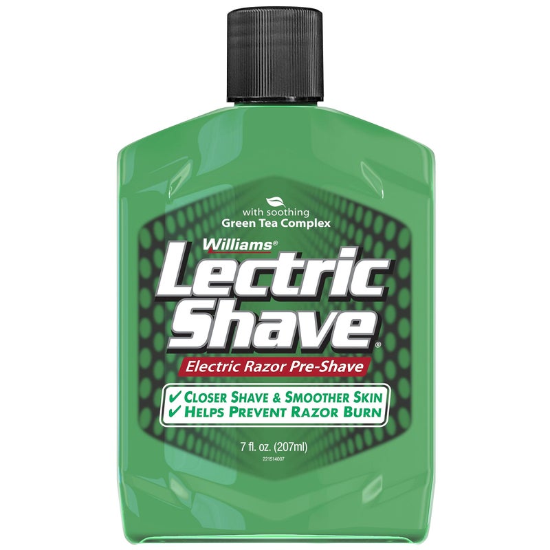 Williams Lectric Shave, Electric Razor Pre-Shave, 7 Ounce - Image 1