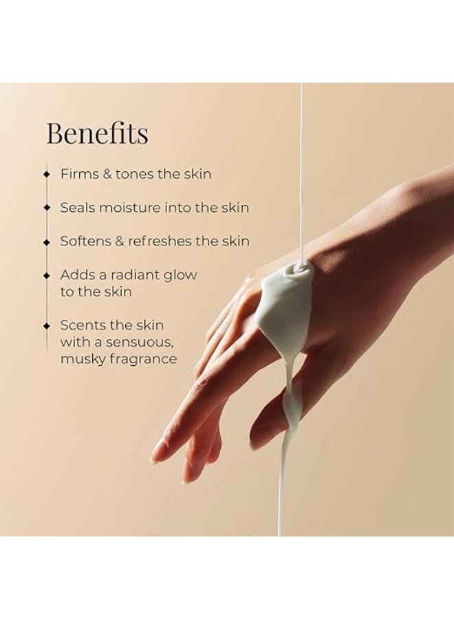 Forest Essentials Ultra-Rich Body Milk Lime Saffron Oudh | Ayurvedic Nourishing Body Lotion to Replenish Skin Moisture and Leave it Smooth & Scented - Image 3