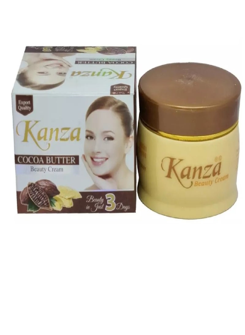 كنزه 2قطع من كريم الجمال لتفتيح بزبدة الكاكاو 2X50 جرام - Image 4