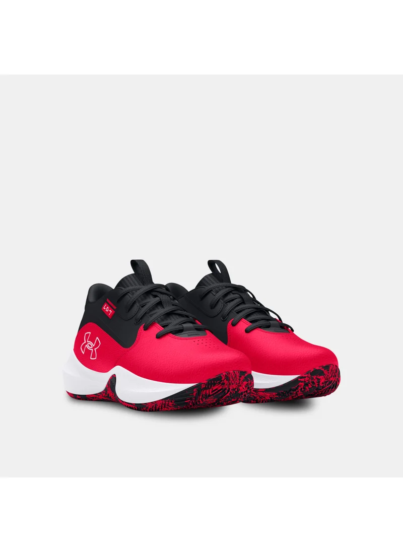 UNDER ARMOUR Kids' Lockdown 7 Basketball Shoes