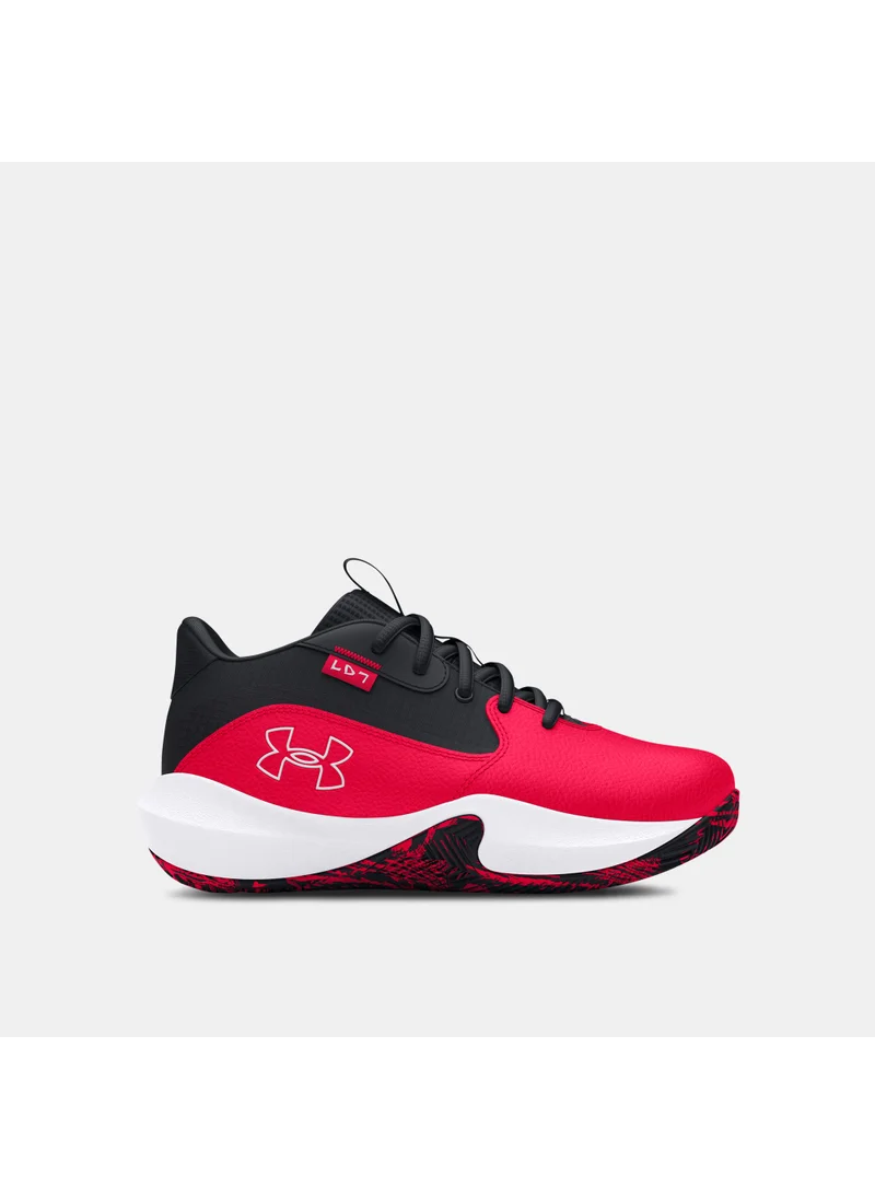 UNDER ARMOUR Kids' Lockdown 7 Basketball Shoes
