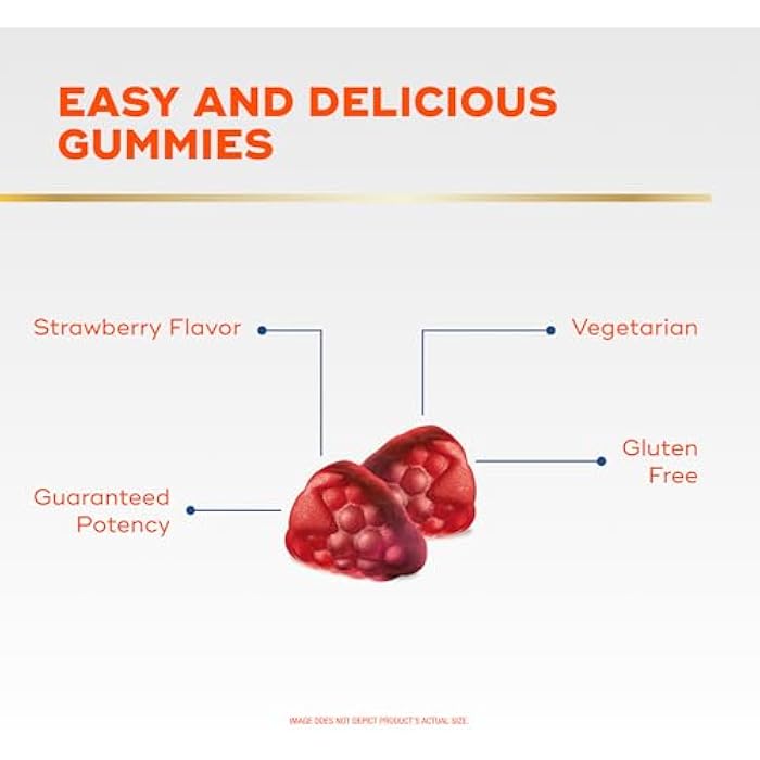 Align Probiotic, Bloating Relief + Food Digestion, Probiotics for Women and Men, Probiotic Helps Soothe Occasional Bloating*, With Vitamin B12 to Help Break Down Food into Cellular Energy*,60 Gummies - Image 4
