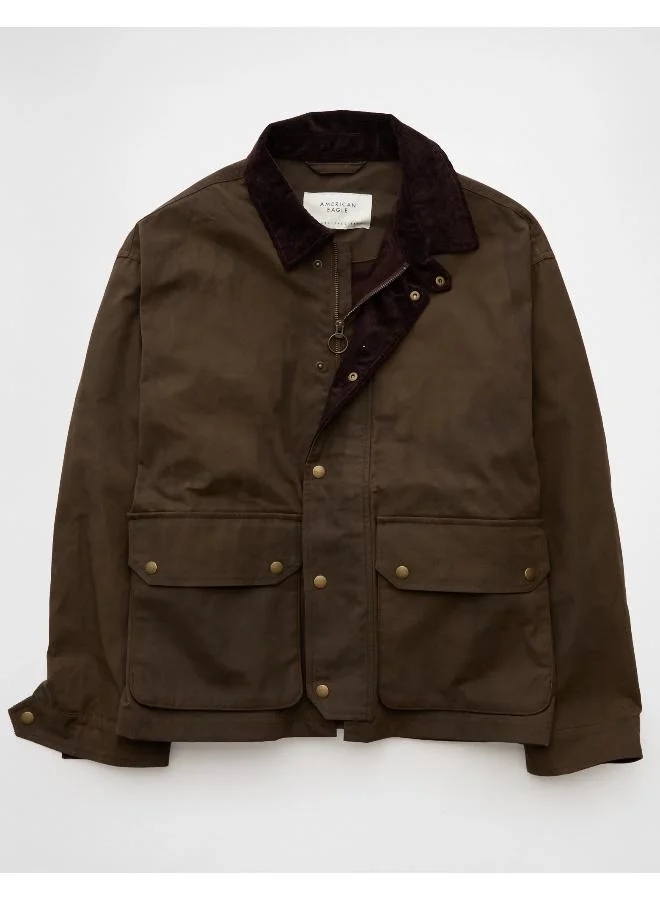 American Eagle AE Waxed Canvas Jacket