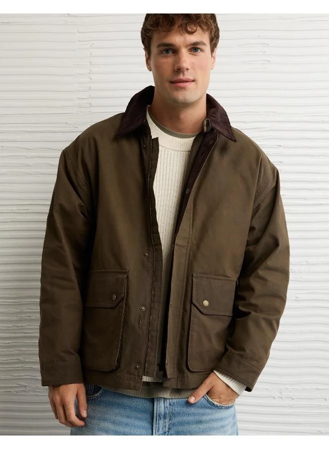 American Eagle AE Waxed Canvas Jacket
