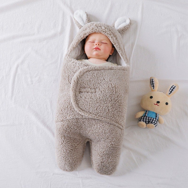Baby Cushion Thickened Bag Newborn Baby Cushion Blanket Newborn Swaddling Sleeping Bag Going Out Bag Anti-Kick