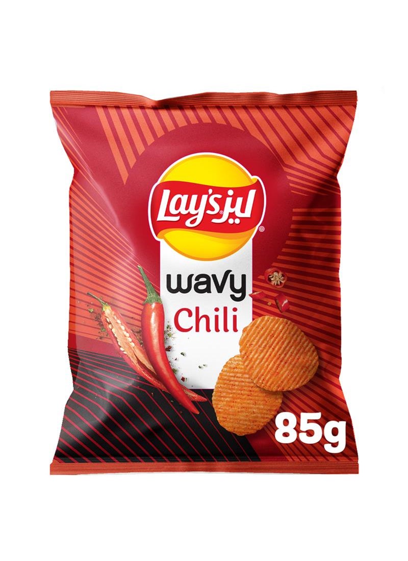 Lay's Wavy Chilli Chips - Image 2