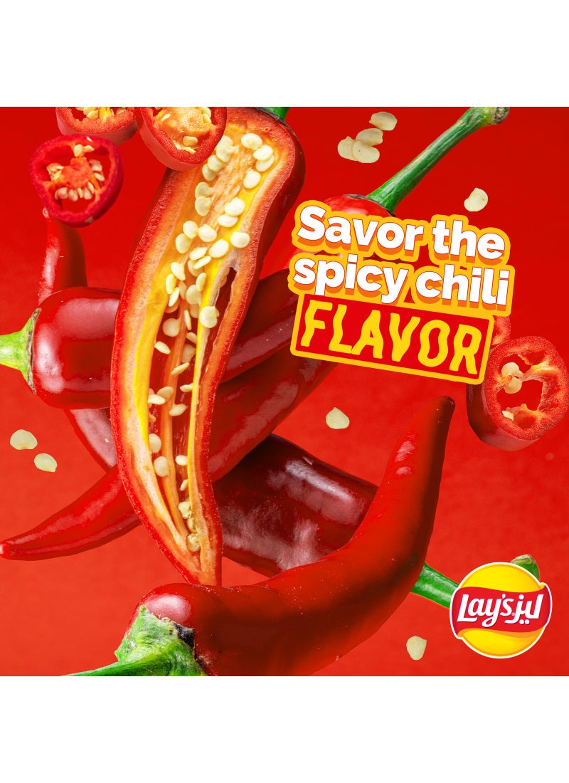 Lay's Wavy Chilli Chips - Image 3