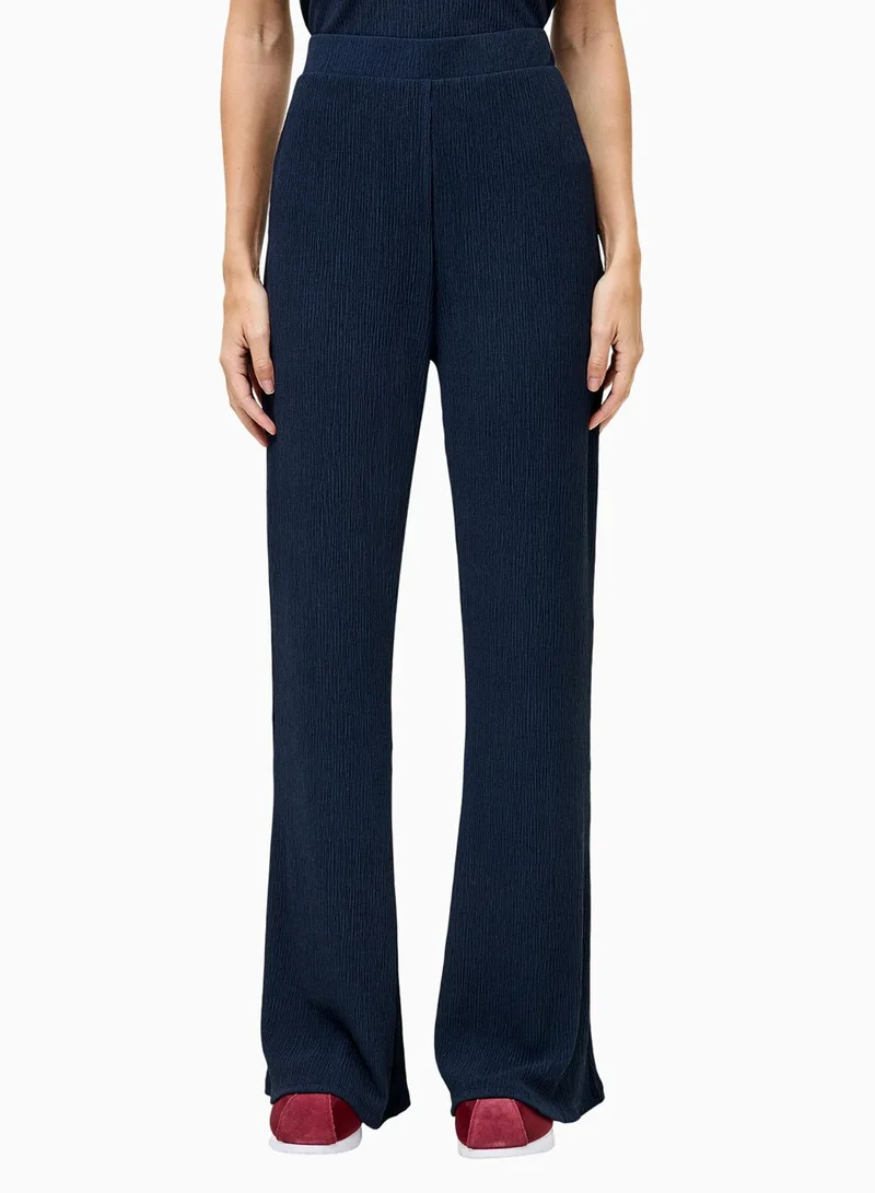 فرنش كونكشن بنطلون ميرا واسع مطرز