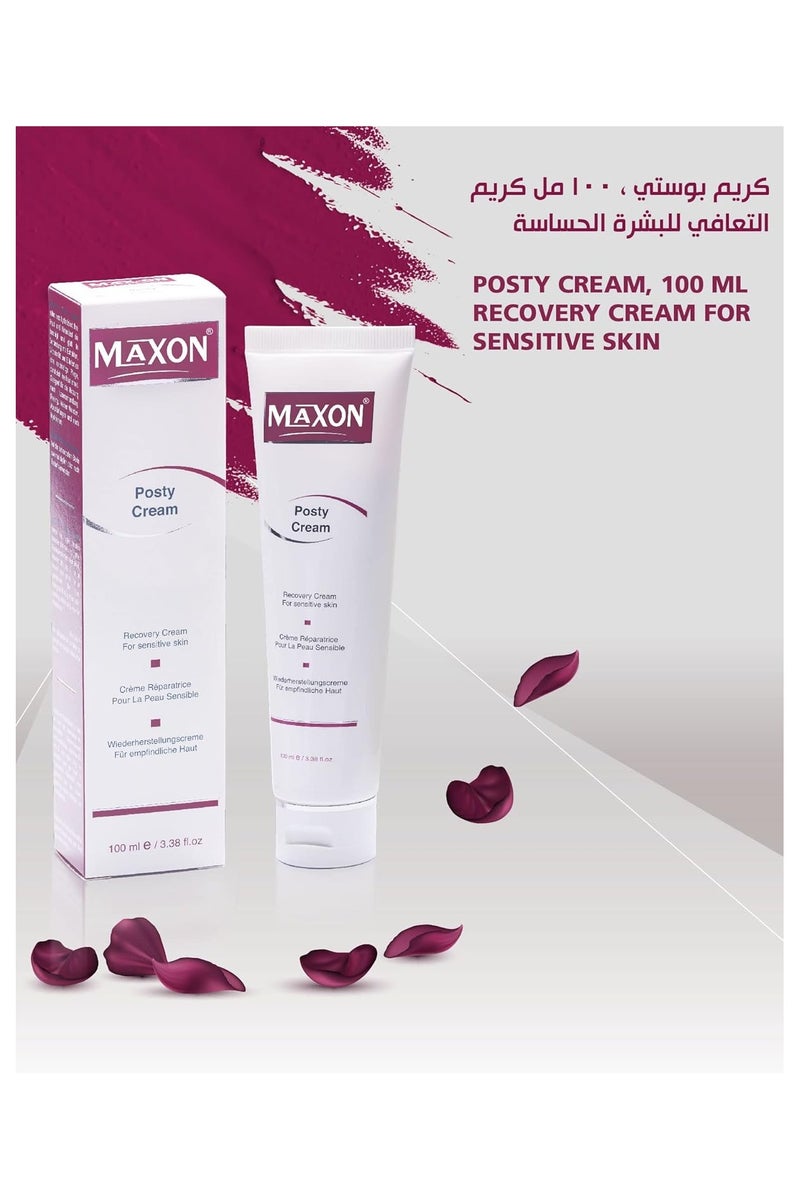 MAX-ON Posty Cream â Firming & Hydrating Solution for Moms | Restores Skin Elasticity & Tightens | Safe Post-Procedure Care â 100ml - Image 2