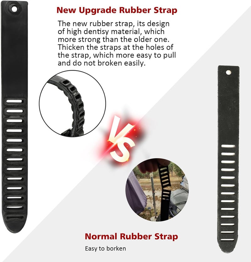 SUNPIE UTV Hunting Tools Racks - Roof Rifle Rack Shovel Bow Holder Mount Storage for SXS Polaris RZR Ranger General Can-Am Kawasaki Pioneer Talon Snowmobile Golf Cart for 1.5’’ to 2’’ Bar - Image 5