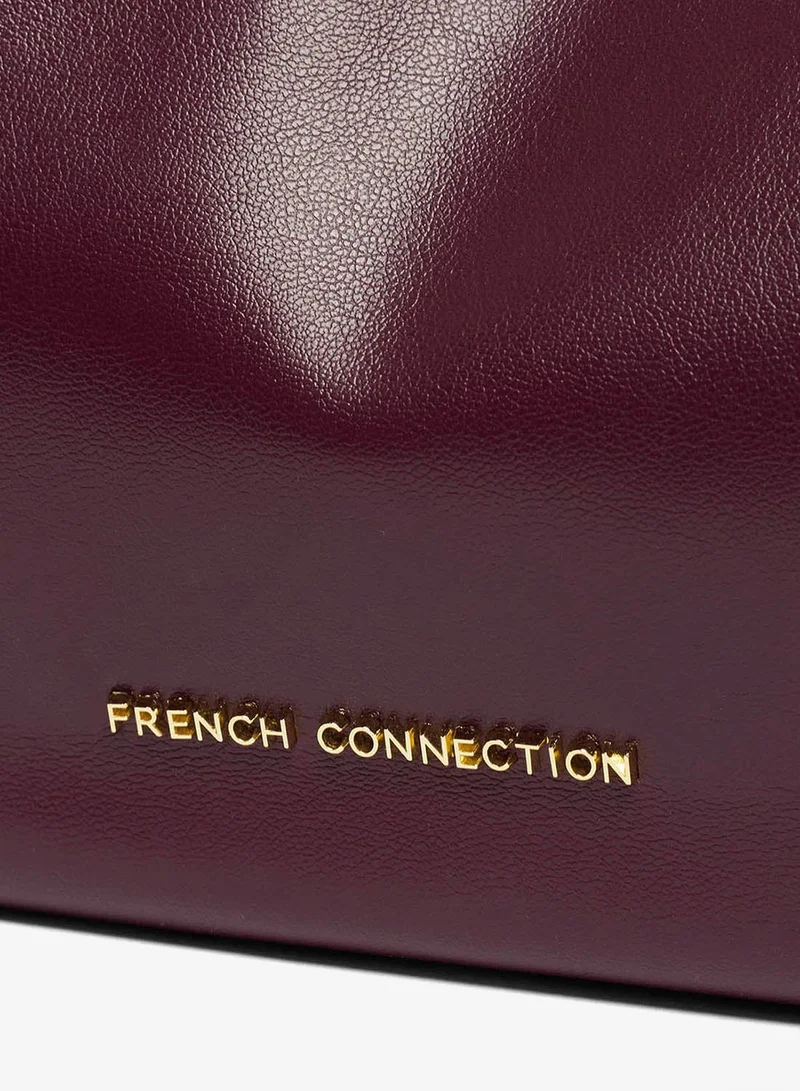 French Connection Isabeau Shoulder Bag Women Burgundy Isabeau Shoulder Bag for Women | Best Price UAE