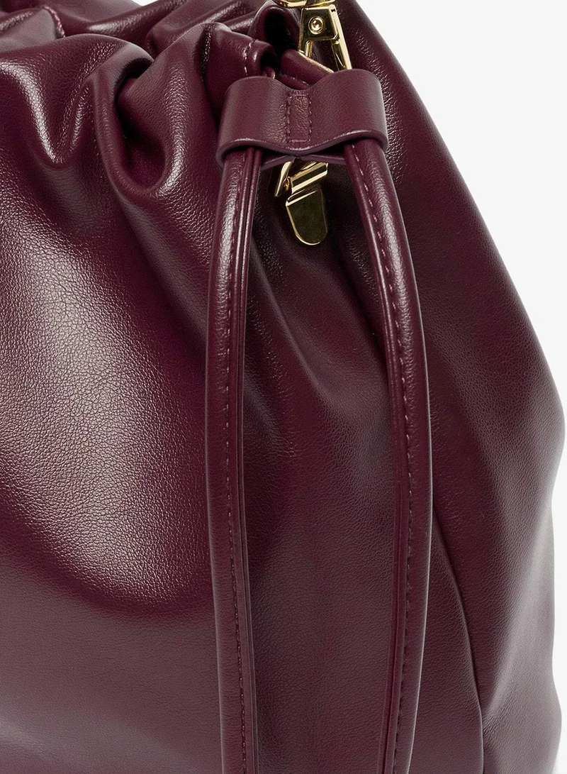 French Connection Isabeau Shoulder Bag Women Burgundy Isabeau Shoulder Bag for Women | Best Price UAE