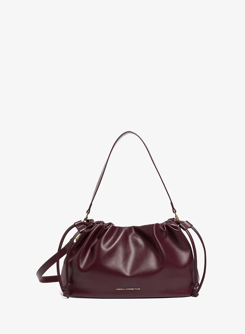 French Connection Isabeau Shoulder Bag Women Burgundy Isabeau Shoulder Bag for Women | Best Price UAE
