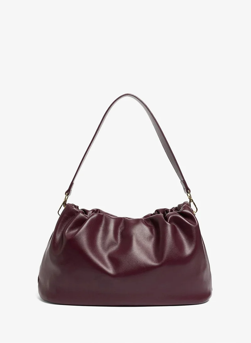 French Connection Isabeau Shoulder Bag Women Burgundy Isabeau Shoulder Bag for Women | Best Price UAE