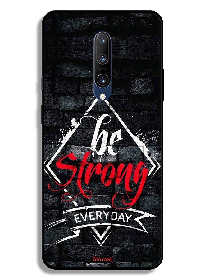 Tolwak OnePlus 7 Pro Protective Case Cover Be Strong Every Day - Image 2