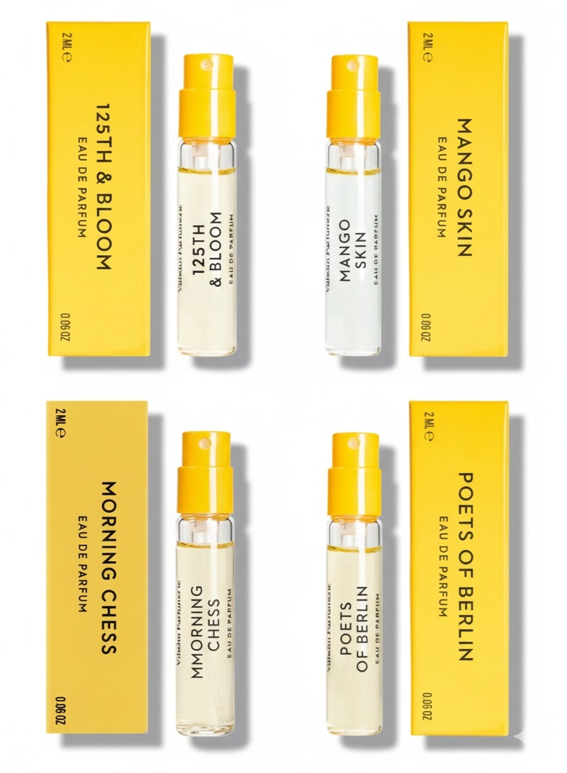 Vilhelm Parfumerie 4-piece 2ml fragrance set