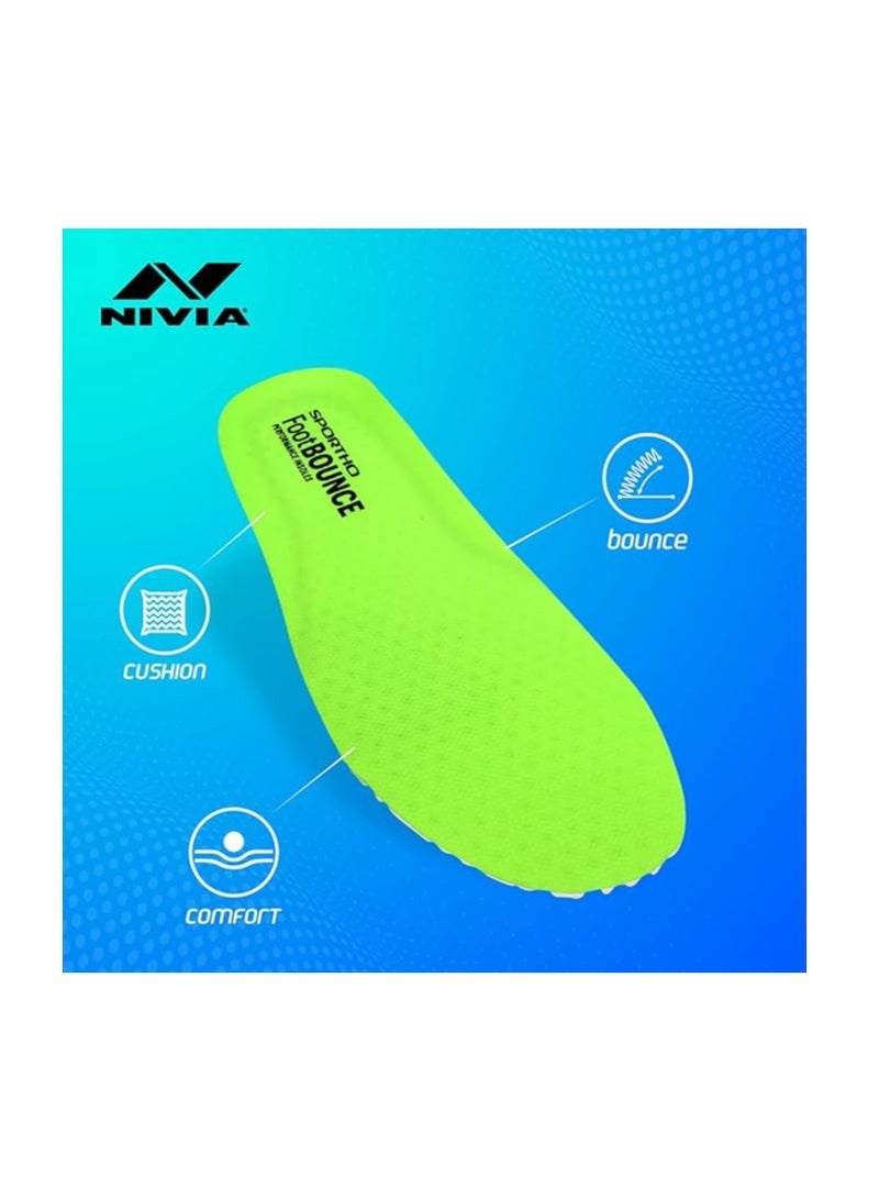 Nivia Foot Cushion and Superior Sport Shoes Insole | Durable Cushion Insole | Transform Your Shoes Performance | Superior Shock Absorption | Contoured Flo-lines - Image 3
