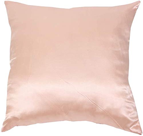 Poise3EHome 20x20inches Rose Gold Throw Pillow Covers Sequin Decorative Pillow Covers for Couch  Bed  Living Room  Christmas (Rose Gold  2PCS) - Image 2
