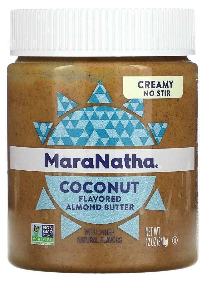 MaraNatha Organic Almond Butter Coconut Creamy 12 oz (340 g) 