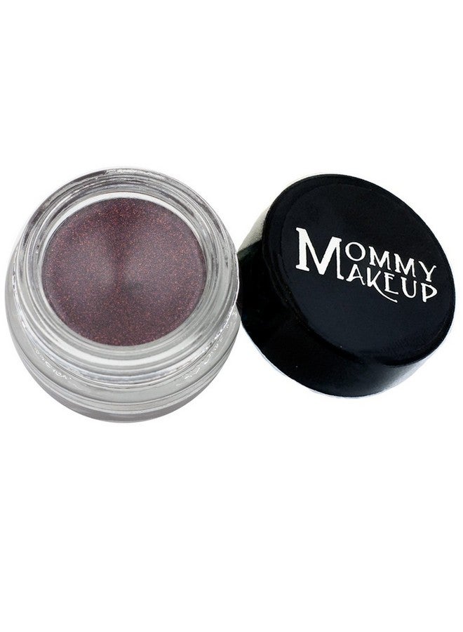Waterproof Gel Eyeliner Pot In Black Orchid (Luscious Metallic Black Burgundy) Long Wear Cream Eye Liner Stay Put Semipermanent Gel Eyeliner