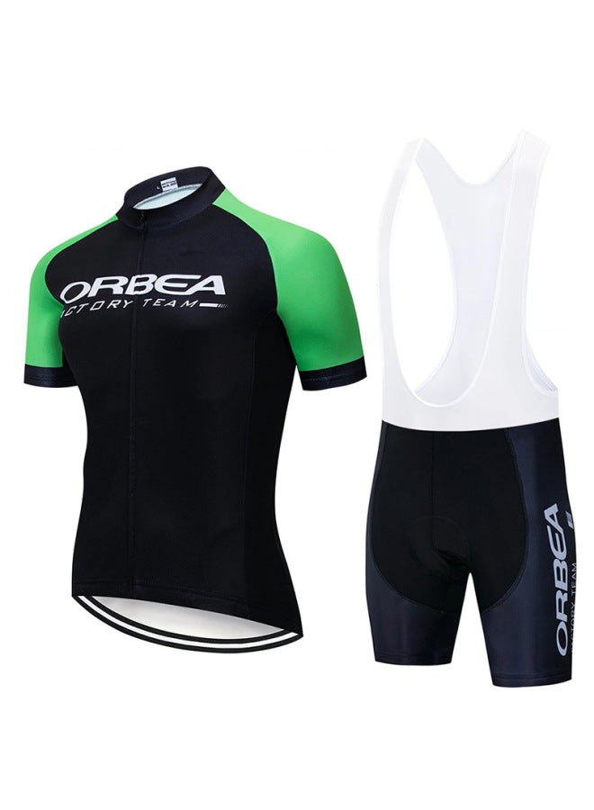 Tour De France Team Summer Short Sleeve Cycling Jersey Bib Set Children's Speed Skating Suit Racing Suit Karting Suit