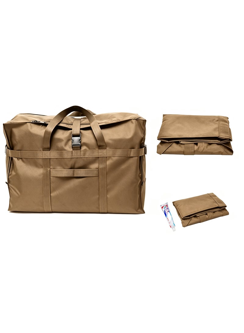 Arabest Extra Large Travel Duffel Bag,Trolley Sleeve,120L Capacity,Weekender Overnight Carry On - Image 3