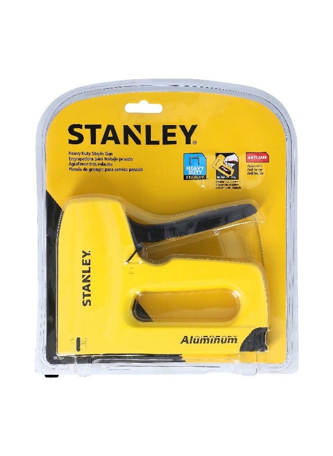 Stanley High-Quality Sturdy Staple Gun Yellow and Black TR150  - Image 1