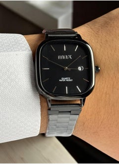 Max Max Men's Stylish Watch - Classic Design with Luxury Black Color and Stylish Metal Band  - Image 1