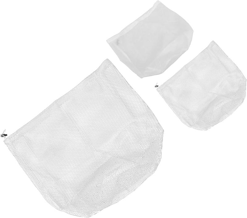 VICASKY 3pcs Thickened Laundry Mesh Bags Set Large Coarse Fine Mesh Wash Bags - Image 1