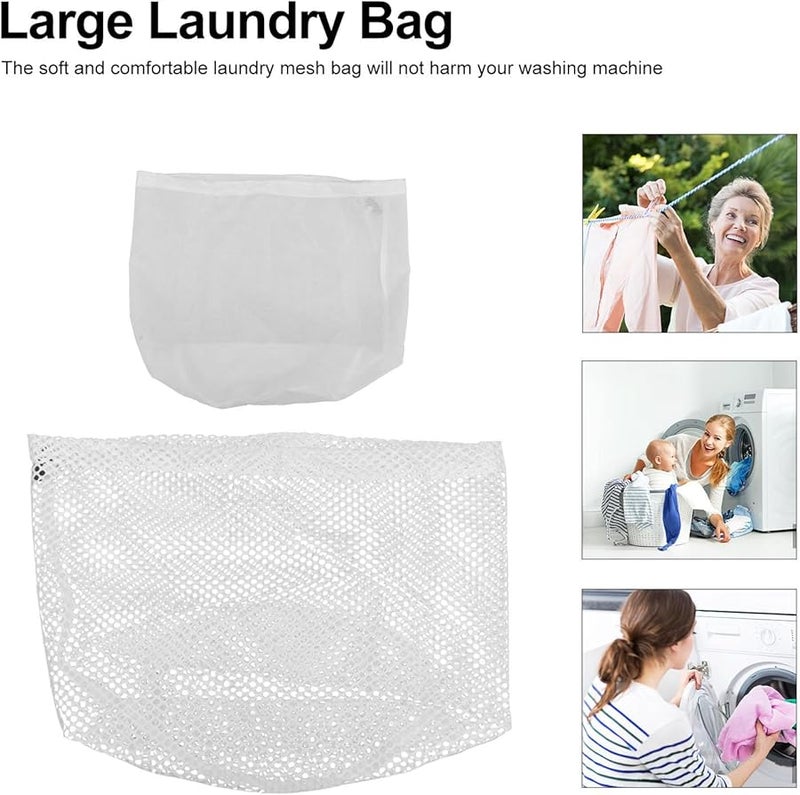 VICASKY 3pcs Thickened Laundry Mesh Bags Set Large Coarse Fine Mesh Wash Bags - Image 3