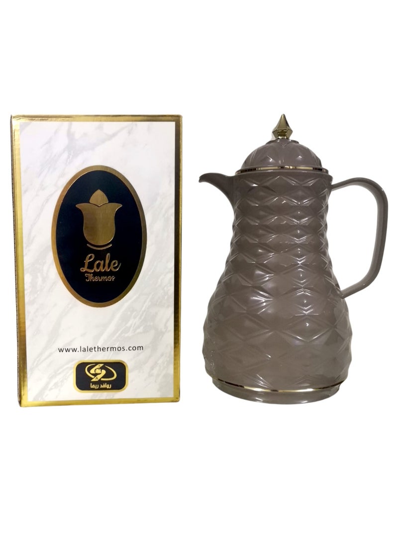 Rema Attractive Coffee and Tea Fridge Thermos with Elegant Design, Made in Turkey, Size 1 Liter - Image 3