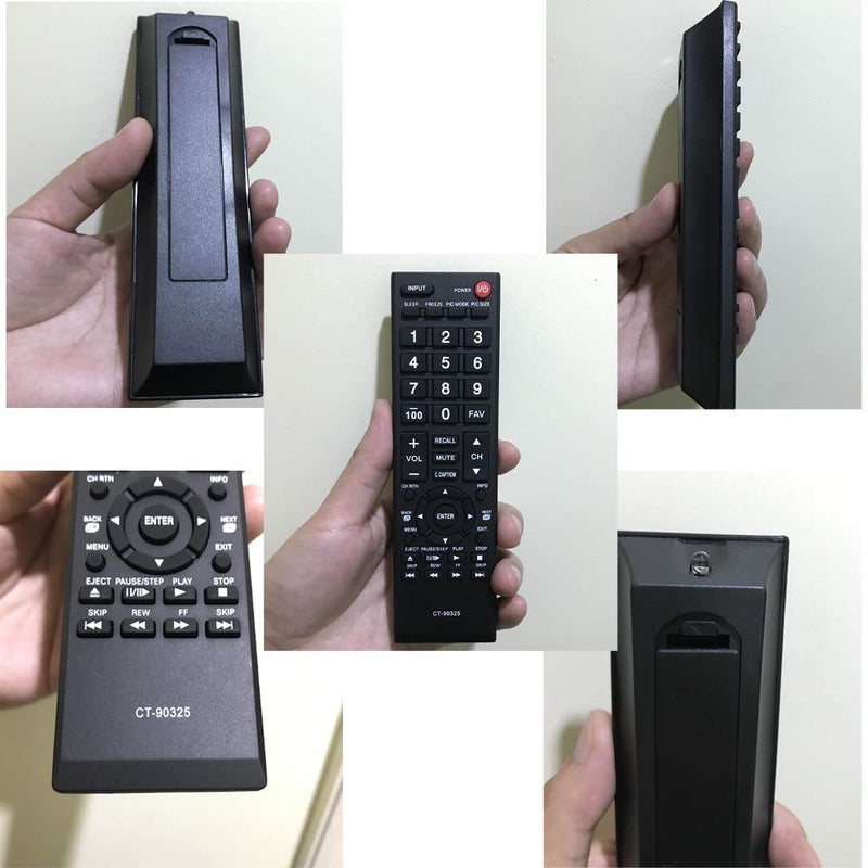 Whizmrchen Universal Remote Control for Toshiba TVs Replacement Remote for All Toshiba LCD LED 3D HDTV 4K UHD Smart TV Remotes - Image 3