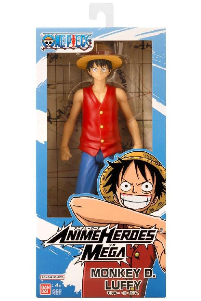 Bandai Anime Heroes One Piece Mega Monkey D. Luffy | Collectible Action Figure | Display Figure | Perfect Gift for Collectors, Manga & Anime Lovers! - Image 4