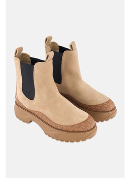 Michael Kors Women Medium Dupree Slip On Ankle Boot, Brown  - Image 1