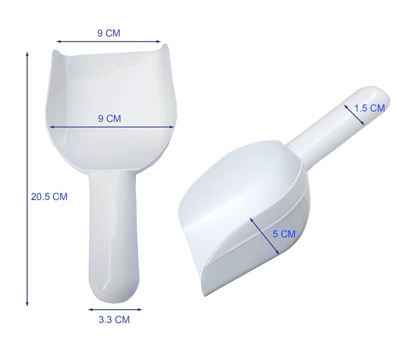 K3 Multipurpose Plastic Scoops/Flour/Grain/Rice/Measuring Spoon - Image 2