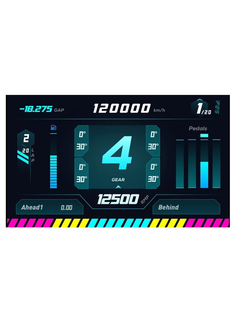 Moza PreviousNext RM High-Definition Digital Dashboard
