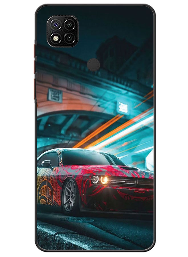 EYE CATCH Protective Case Cover For Xiaomi Redmi 9C Dodge Car  - Image 1