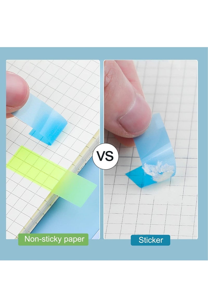 Sticky Index Tabs File Tabs, 400Pcs File Writable Index Tabs, Book Marker Sticky Notes Tabs Labeling and Organizing Documents, Papers, File Folders, Books(5 Colours) - Image 2