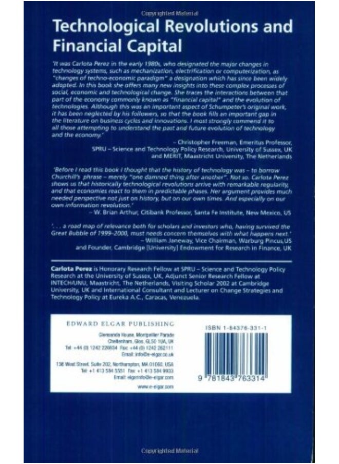 Technological Revolutions and Financial Capital: The Dynamics of Bubbles and Golden Ages