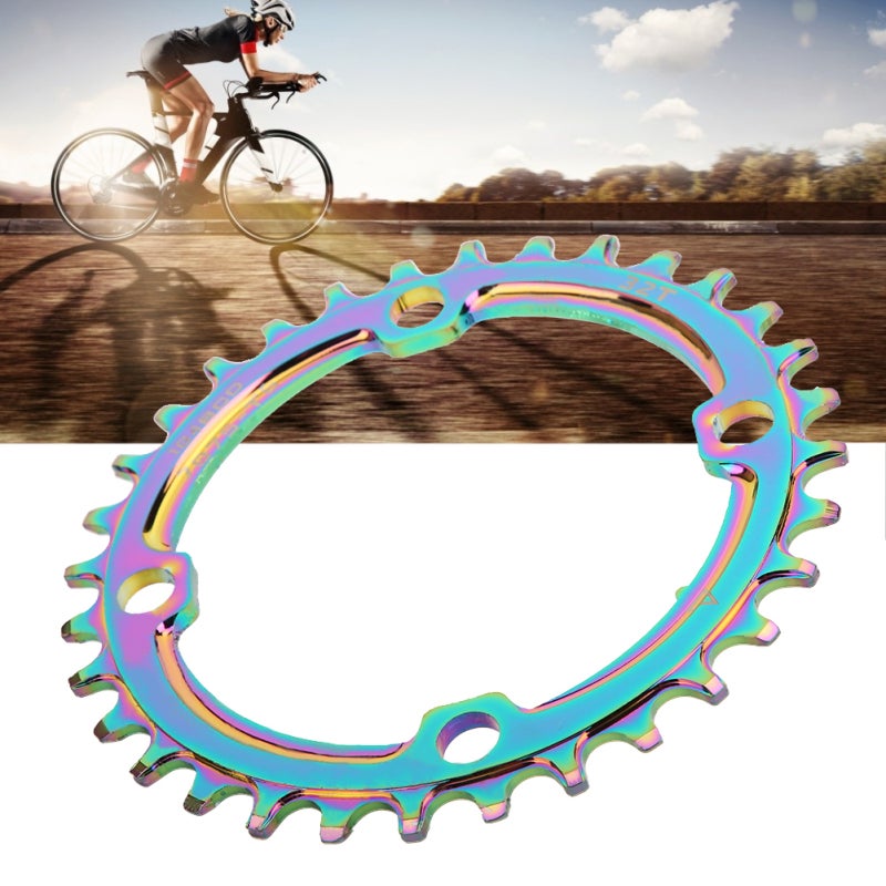 SNAIL Mountain Bike Chainring 104BCD Positive Negative Tooth Lightweight Single Speed - Rust Proof Easy Cleaning Upgrade for Mountain Bike Weight Reduction - Image 5