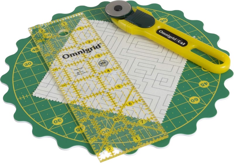 Omnigrid 8" 360 Rotating Self-Healing Cutting Mat - Image 5