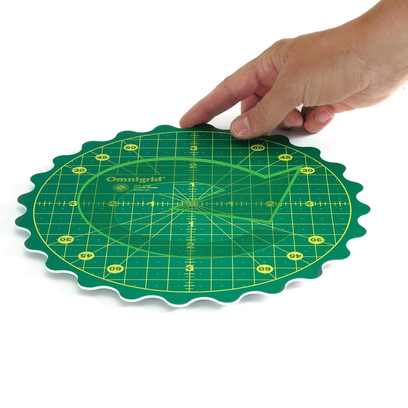 Omnigrid 8" 360 Rotating Self-Healing Cutting Mat - Image 3