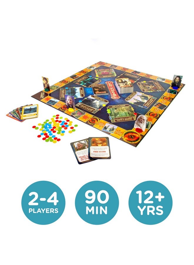 Aquarius AQUARIUS Lord of the Rings Card Scramble Board Game - Fun Family Party Game for Kids, Teens & Adults - Entertaining Game Night Gift - Officially Licensed Merchandise  - Image 2