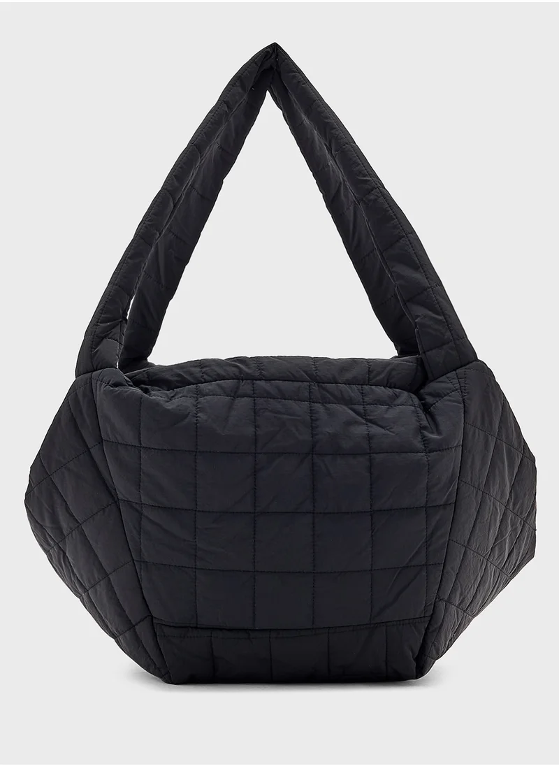 Ginger Quilted Padded Shoulder Bag