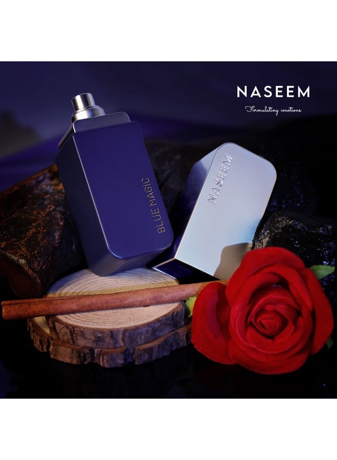نسيم عطر بلو ماجيك أو دو بارفان أكوا للرجال والنساء - 80 مل - Image 3